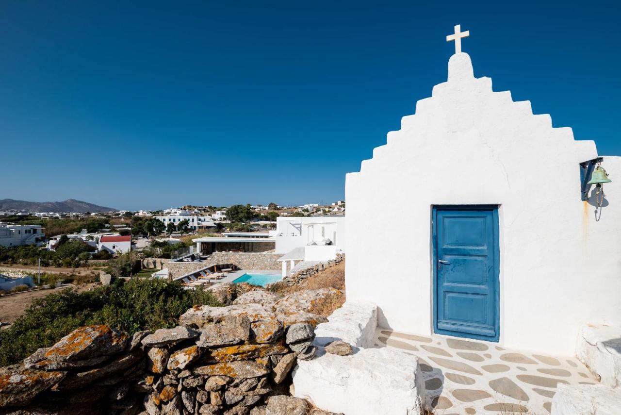 Villa Petra Mare Above Mykonos Town Private Pool מראה חיצוני תמונה