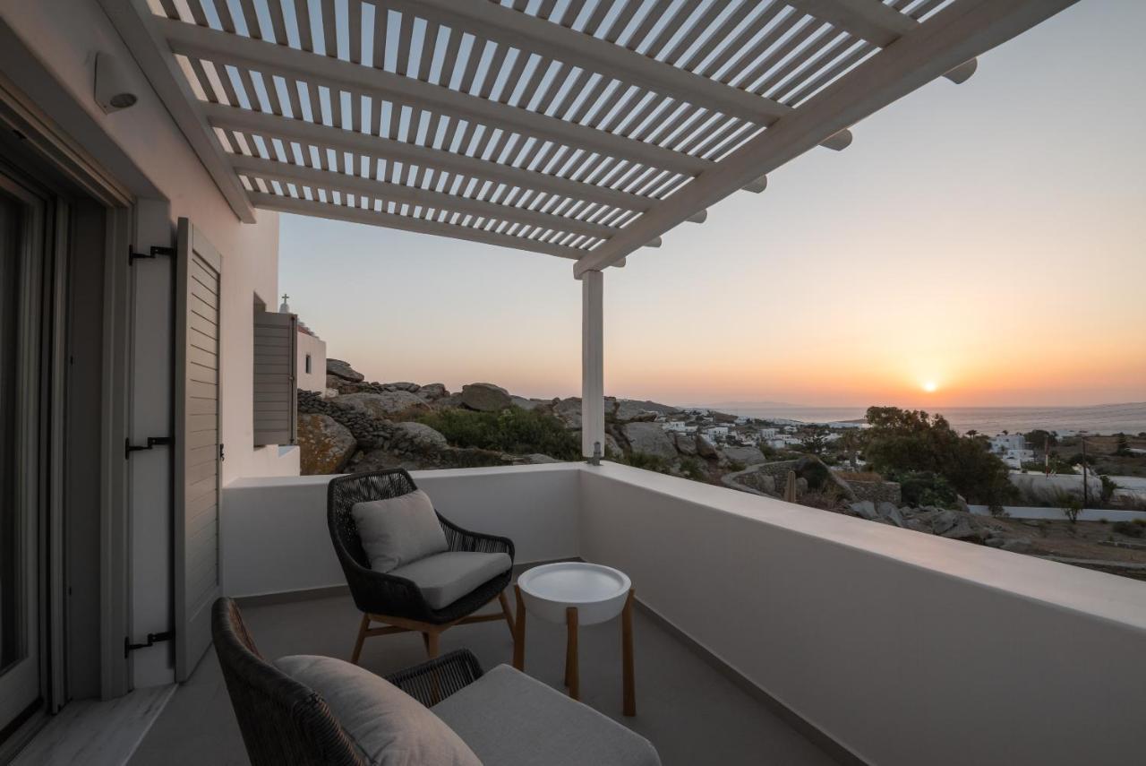 Villa Petra Mare Above Mykonos Town Private Pool מראה חיצוני תמונה
